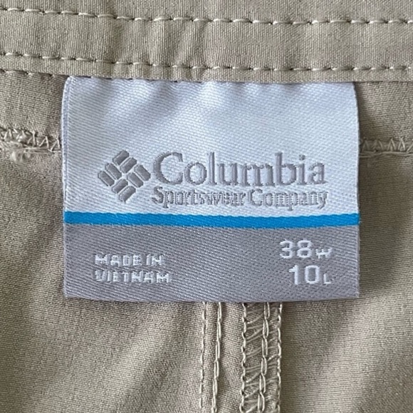 Columbia Men's Beige Cargo Shorts Size 38 - Picture 11 of 11
